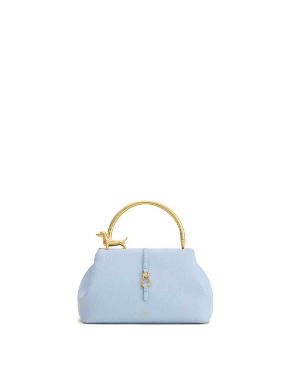 Women's Bruna Dachshund Metal Handle Top Handle Bag